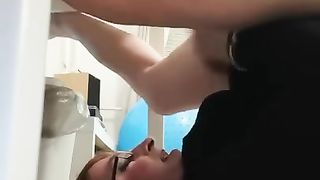 Mea Zen Free-For-All fap and gobbles her own jizm shot