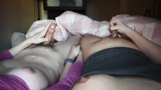 Loveliest Duo Pops Together While Holding Forearms