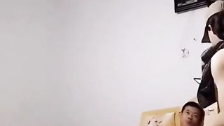 Harsh Fuckfest of A Asian Gay-For-Pay Stud and a TRANSSEXUAL CD