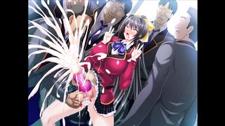 Wafuu Seiso Na Kurokami JK Wa do Manga Porn no Hermaphroditism do Mazo - Slideshow