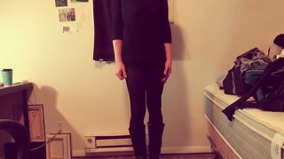 S4Mentertainment introduces the sissyformen blogger taunting in stocking