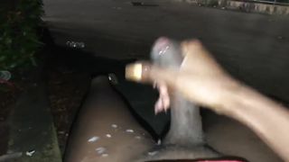 Parking Pile Have Fun... I got Caught (TRANSSEXUAL PublicPrincess)