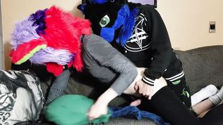 Vixen Juggles on Big Man Meat