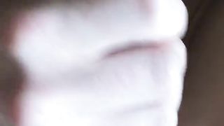 Nice Sissy Femboy Porked and Spunk over Herself, Cleans it up (POINT OF VIEW, Top)