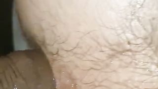 Transgender Princess Shoots A Load in own Fuck Hole while Top Pummels it in