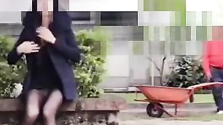 Japanese cd in public 7