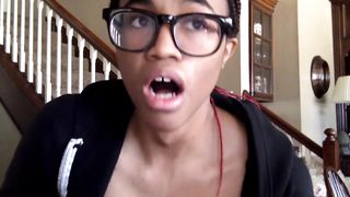 She-Creature Chugs Soda and Burps