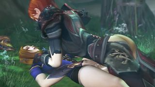 Feisty Enjoying - Warcraft [futa x Fem]