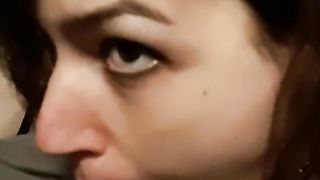 First-Timer Tgirl Nev Nomi Guzzles BEAU's Spunk