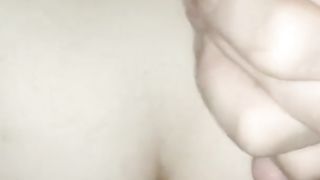 Transgender Princess gets Oral Pleasure. Takes Rubber off to Bang Corded up Milky Stud.