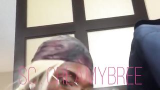 Motel Security Guard Face Pulverizes CreamyBree