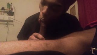 Dousing his Schlong Up! LibraLuve