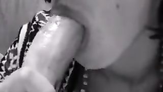 Travesti with banana rock hard fellate