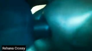 Rehana crossy Indian crossdresser boinked by African dudes