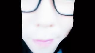 uber-cute chinese she-creature get lashed