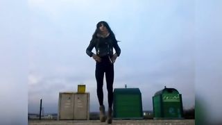 Crossdresser highly uber-sexy high heel sissy celia cross