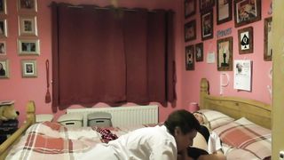 CD Student Sarah gets Pegged Buy Head Doll Petula