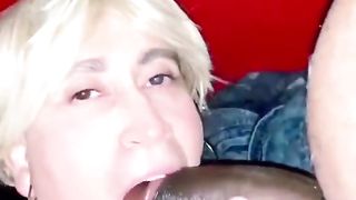 TRANSSEXUAL Alexis NC Poked & Jism Adorned by BIG BLACK COCK