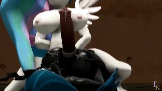 MLP Hermaphroditism 3 DIMENSIONAL Cartoon