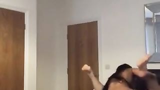 t-girl pummels man stiff two