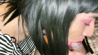 Sissy dame car stop tramp