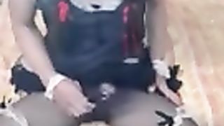 Sissy numerous jizz and gulp