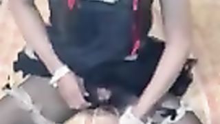 Sissy numerous jizz and gulp