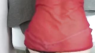 Simatra Crossdresser arse rail POINT OF VIEW