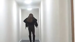 Left Behind my Mini-Skirt and Top