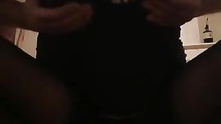 Demonstrating off a tiny bit and taking off my sundress