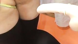 T-Girl Loud Widely Opened Fart Buttfuck Faux-Cocks + Pretty Soles part four