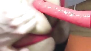 She-Creature Loud Wide Open Fart Assfucking Faux-Cocks + Pretty Soles part three