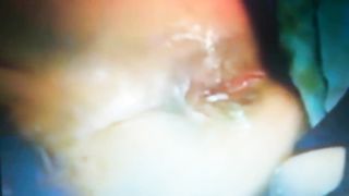 Macarena alone dual fake penis pummeled