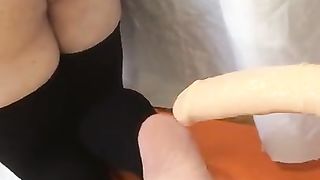 T-Model Loud Widely Opened Fart Buttfuck Faux-Cocks + Pretty Soles part five