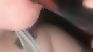 Transgender ftm toying with fresh fucktoy