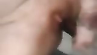 Transgender ftm toying with fresh fucktoy