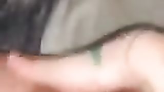 Transgender ftm toying with fresh fucktoy