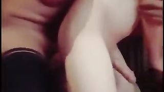 Rag Dolling a milky b bum