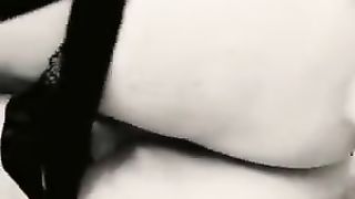 Sissy fake penis backside plow till jizz