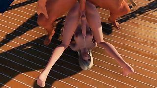 Hottest Hermaphroditism THREE DIMENSIONAL Hook-Up Game Ever!