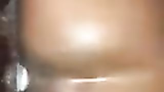 Blk mouth-watering fem bottom boi penetrated fine