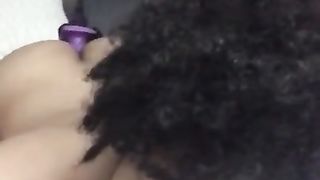 Trans Damsel Assfuck Climax With Hitachi