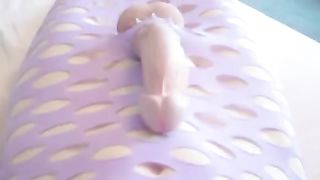 Heteroflexible K solo cd series: three n four fit dangled handsome skinny aged crossdresser