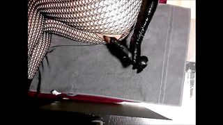 monstrous fake penis up my backside