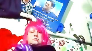 cdChloe Smoking n Railing