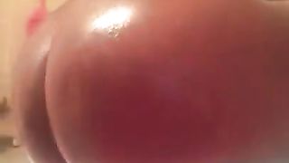 dark-hued transgender princess in the bath