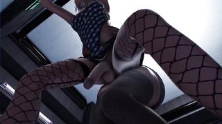 3 DIMENSIONAL Ginormous Bumpers Dark-Haired HERMAPHRODITISM