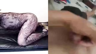 Man come for hefty sissy caboose in Skype