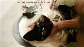 Crossdresser gives her admirer a DT part trio