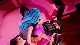 Game Xmas HERMAPHRODITISM D.Va Banging Tracer